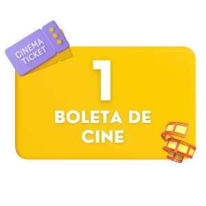 boleta de cine 2D