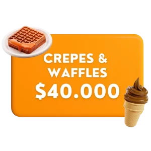 Crepes & Waffles $40.000