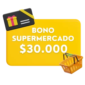 Bono Supermercado $30.000