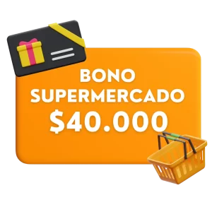 Bono Supermercado $40.000